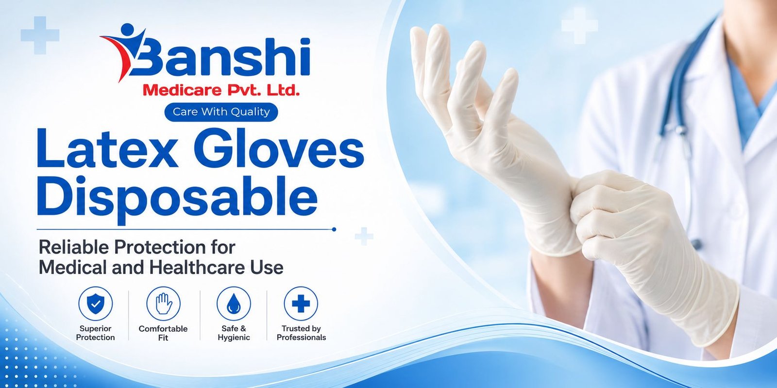 Latex Gloves Disposable: Reliable Protection for Medical and Healthcare Use