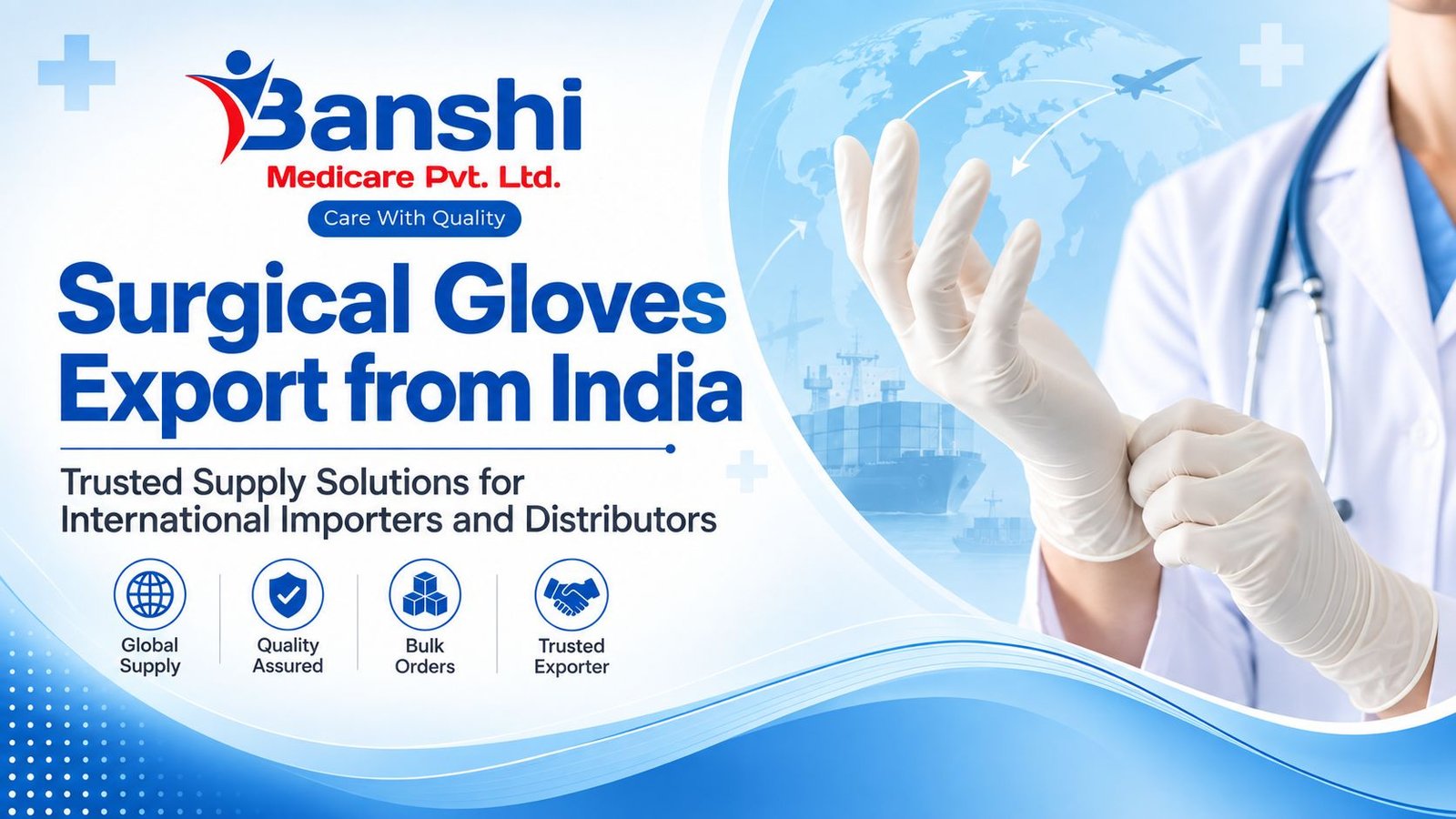 Surgical Gloves Export from India